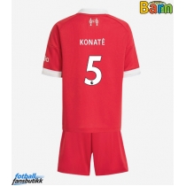 Liverpool Ibrahima Konate #5 Hjemmedraktsett Barn 2025-26 Kortermet (+ Korte bukser)